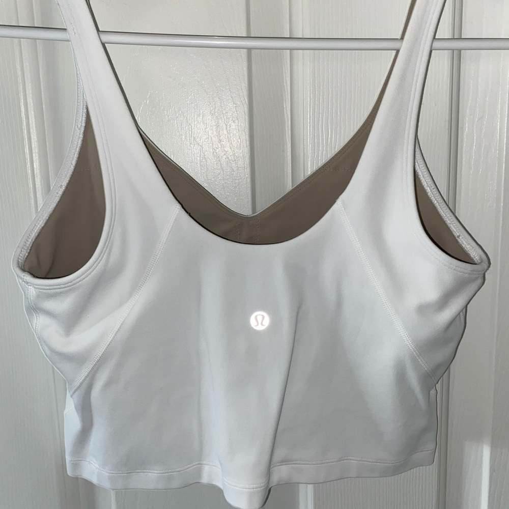 Lululemon white align tank size 8